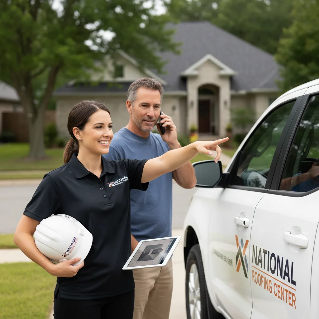 National Roofing Center customer support in Stafford Springs